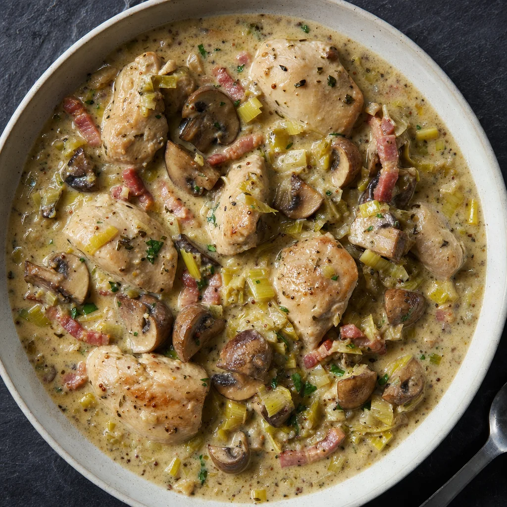 chikcen stew recipe photograph